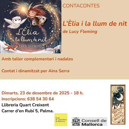 Contacontes: "L'Èlia i la llum de nit" | 