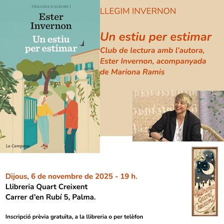 Club de lectura amb Ester Ivernon | 