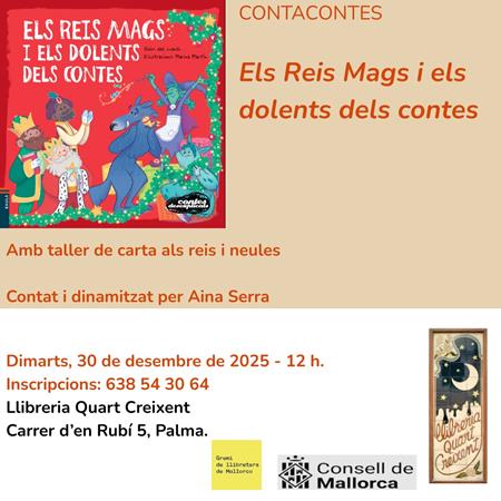 Contacontes: Els Reis Mags i els dolents dels contes" | 