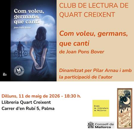 Club de lectura: 'Com voleu, germans, que canti' | 