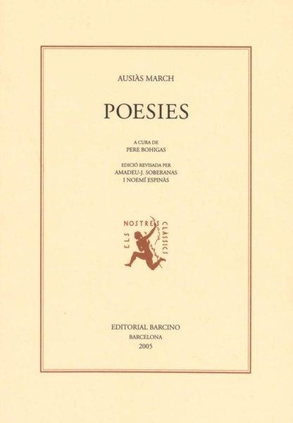 POESIES | 9788472267152 | AUSIAS MARCH