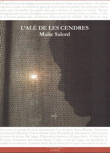L'ALE DE LES CENDRES | 9788461709946 | MAITE SALORD