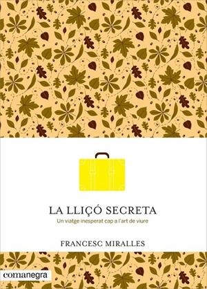 LA LLIÇO SECRETA . UN VIATGE INESPERAT CAP A L'ART DE VIURE | 9788416033720 | FRANCESC MIRALLES