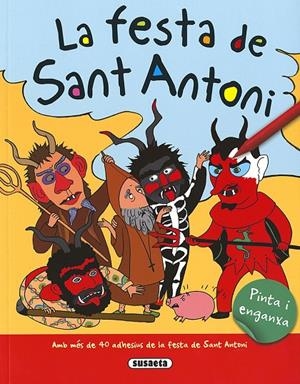 LA FESTA DE SANT ANTONI PINTA I ENGANXA | 9788467750843 | BARBARA SANSO