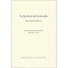 LA LENTITUD DE LA MIRADA | 9788416416165 | JOAN MANUEL HOMAR