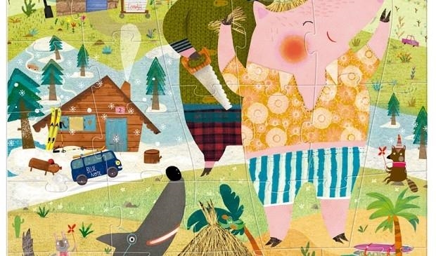 PUZZLE ELS TRES PORQUETS | 8436530162581