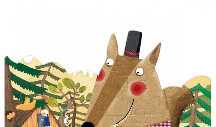 PUZZLE LA CAPUTXETA VERMELLA | 8436530162574