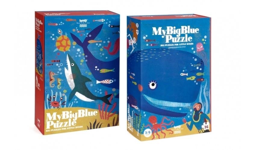 EL MEU GRAN PUZZLE BLAU | 8436530162093