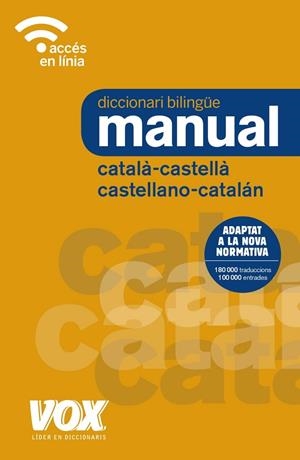 DICCIONARI BILINGÜE MANUAL CATALA-CASTELLA / CASTELLA-CATALA | 9788499742731