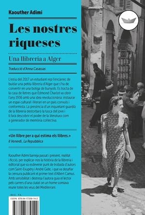 LES NOSTRES RIQUESES   UNA LLIBRERIA A L'ALGER | 9788417339142 | KAOUTHER ADIMI