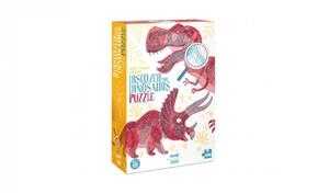 PUZZLE DESCOBREIX ELS DINOSAURES (AMB LUPES MAGIQUES) | 8436530169108