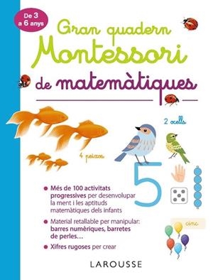GRAN QUADERN MONTESSORI DE MATEMATIQUES | 9788417720292