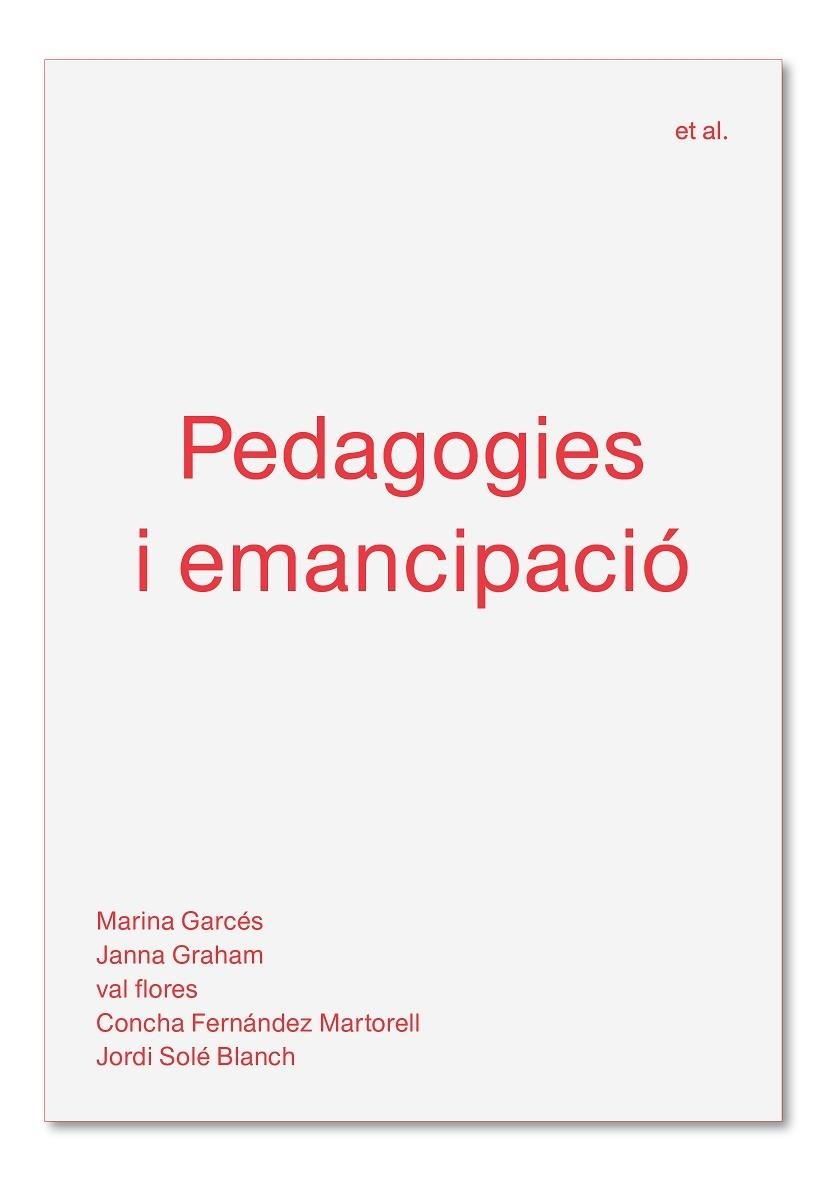 PEDAGOGIES I EMANCIPACIO | 9788494992483 | AAVV