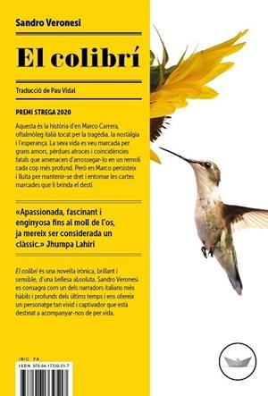 EL COLIBRI | 9788417339517 | SANDRO VERONESI