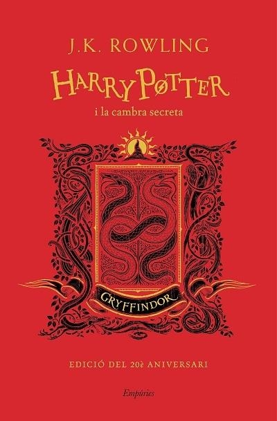 HARRY POTTER I LA CAMBRA SECRETA (GRIFFINDOR) | 9788417879600 | J. K. ROWLING