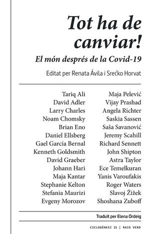 TOT HA DE CANVIAR! EL MON DESPRES DE LA COVID-19 | 9788417925581 | AAVV