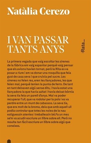 I VAN PASSAR TANTS ANYS | 9788416738045 | NATALIA CEREZO