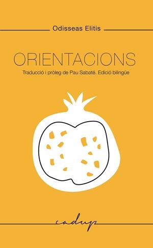 ORIENTACIONS | 9788412455717 | ODISSEAS ELITIS