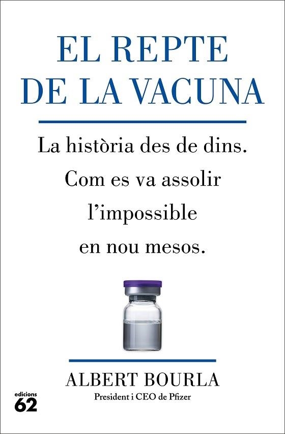 EL REPTE DE LA VACUNA | 9788429780185 | ALBERT BOURLA