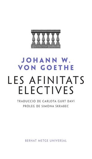 LES AFINITATS ELECTIVES | 9788498594041 | JOHANN W. VON GOETHE