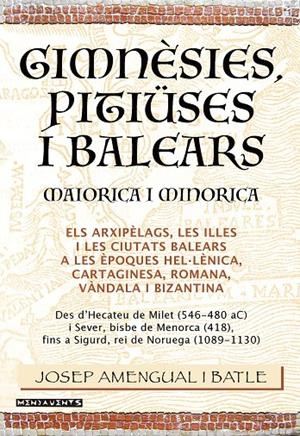 GIMNESIES , PITIUSES I BALEARS | 9788418441905 | JOSEP AMNEGUAL I BATLE