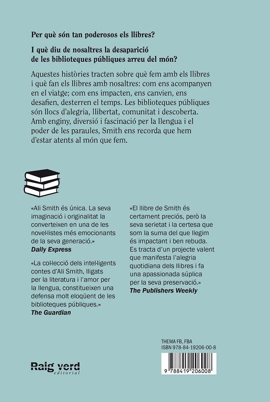 BIBLIOTEQUES PUBLIQUES | 9788419206008 | ALI SMITH