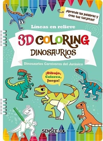 3D COLORING DINOSAURIOS | 8809878260187 | SENSEE