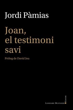 JOAN, EL TESTIMONI SAVI | 9788410377660 | PÀMIAS, JORDI
