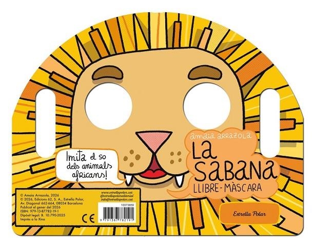 LA SABANA. LLIBRE-MÀSCARA | 9791387782191 | ARRAZOLA, AMAIA