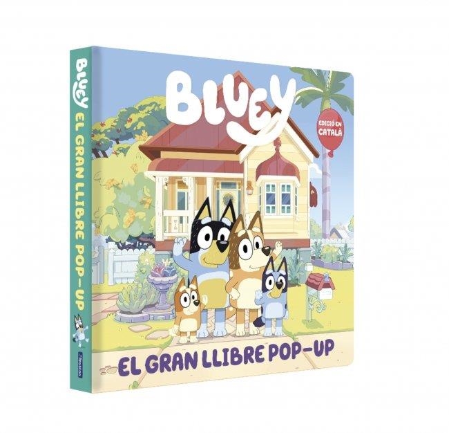 BLUEY. LLIBRE DE CARTRÓ AMB SOLAPES - EL GRAN LLIBRE POP-UP DE BLUEY | 9788448870829 | BLUEY, BLUEY