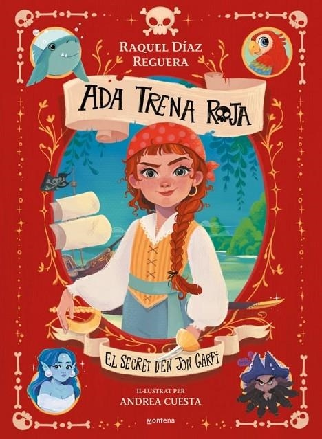 ADA TRENA ROJA 1 - EL SECRET D'EN JON GARFI | 9788410395619 | DIAZ REGUERA, RAQUEL