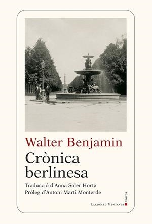 CRÒNICA BERLINESA | 9788410377905 | BENJAMIN, WALTER