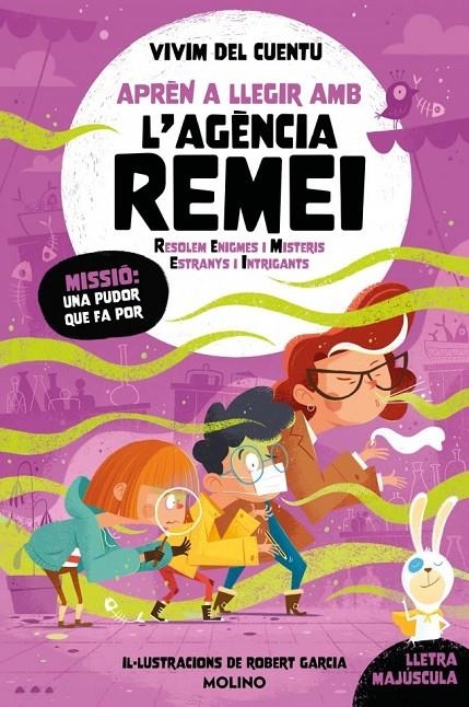 MISSIÓ: UNA PUDOR QUE FA POR (APRÈN A LLEGIR AMB L'AGÈNCIA REMEI 5) | 9788427251786 | DEL CUENTU, VIVIM