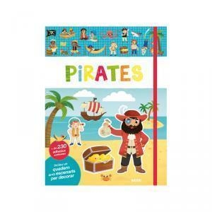 EL MEU PRIMER LLIBRE D'ADHESIUS, PIRATES | 9782733870877 | "DESCONOCIDO"