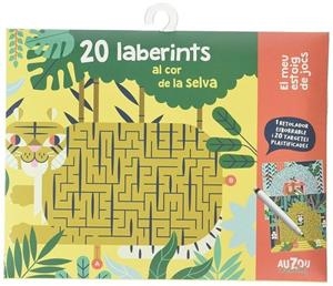 20 LABERINTS AL COR DE LA SELVA. EL MEU ESTOIG DE JOCS | 9782733881408 | LOULOU & TUMMIE