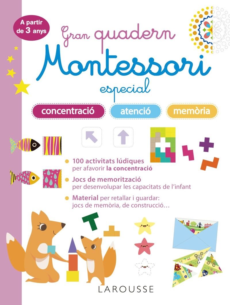 Gran quadern Montessori especial
