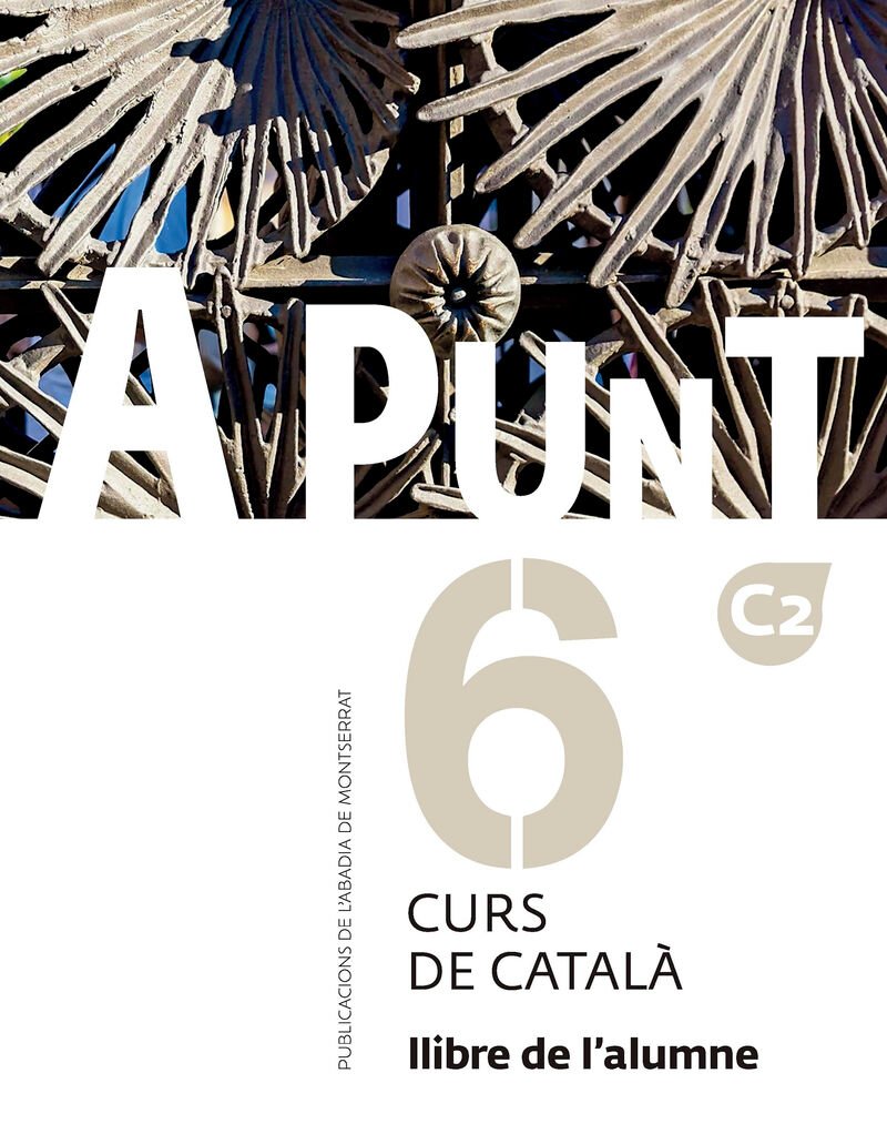 A PUNT 6 Curs de català. Llibre de l'alumne